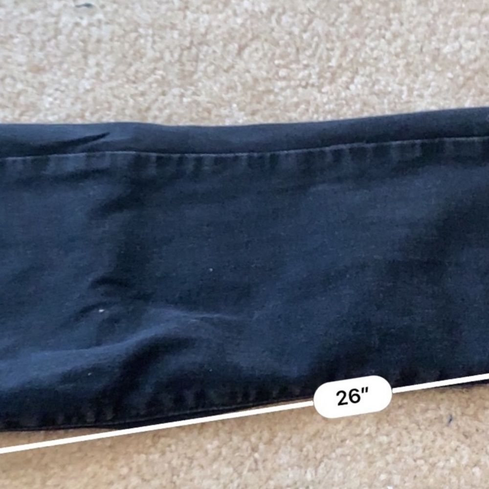 PAIGE verdugo ankle raw hem distressed black jeans - Picture 6 of 8